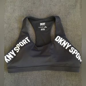 DKNY SPORT BLACK SPORTS BRA